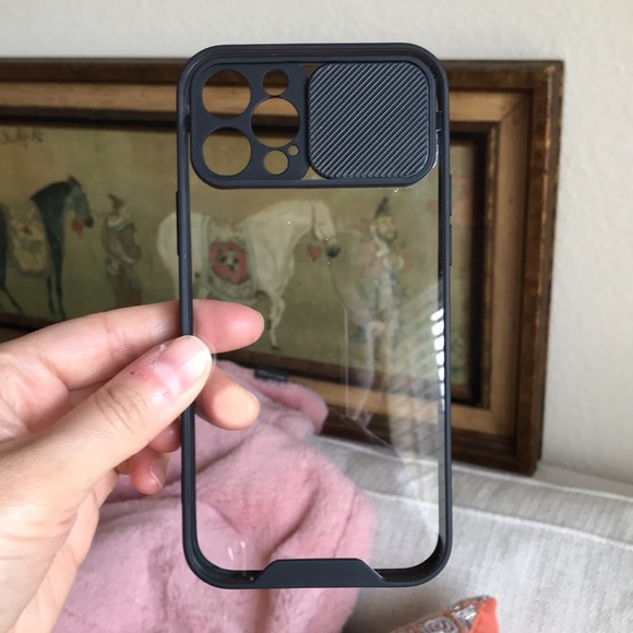 For iPhone 12 Pro phone case clear/camera slider - Picture 7 of 12